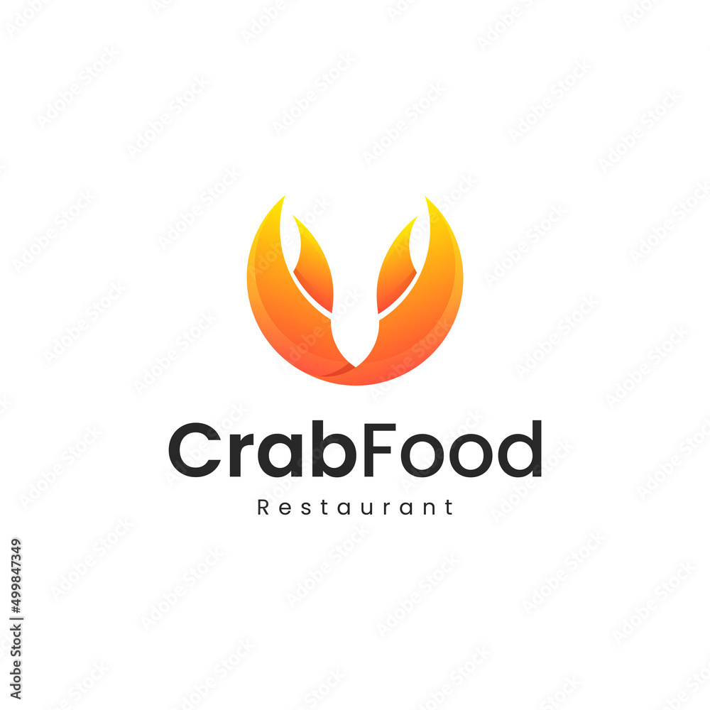 crab claw gradient colorful logo, sea food modern logo
crab claw gradient colorful logo, sea food modern logo