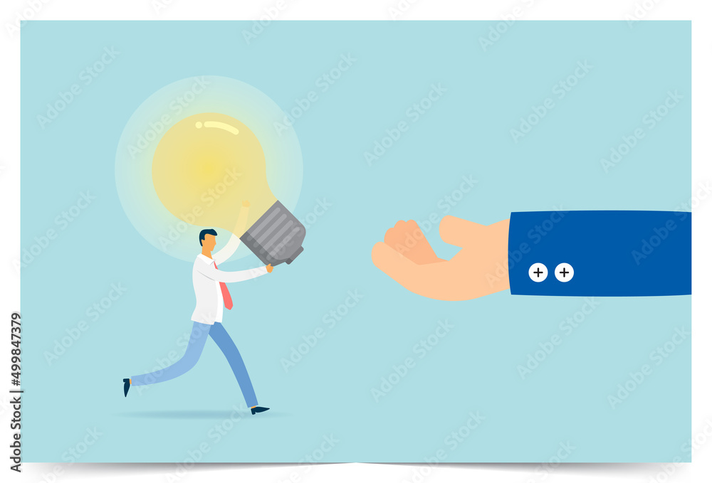 Employees give good ideas to bosses Employees give good ideas to bosses