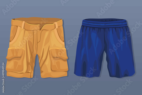 two shorts wear