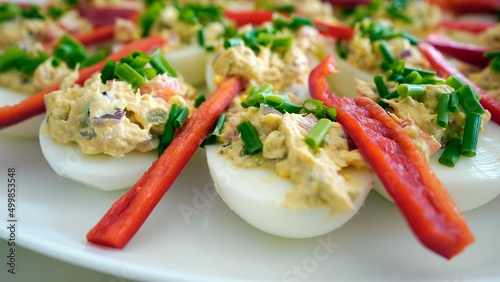 stuffed eggs