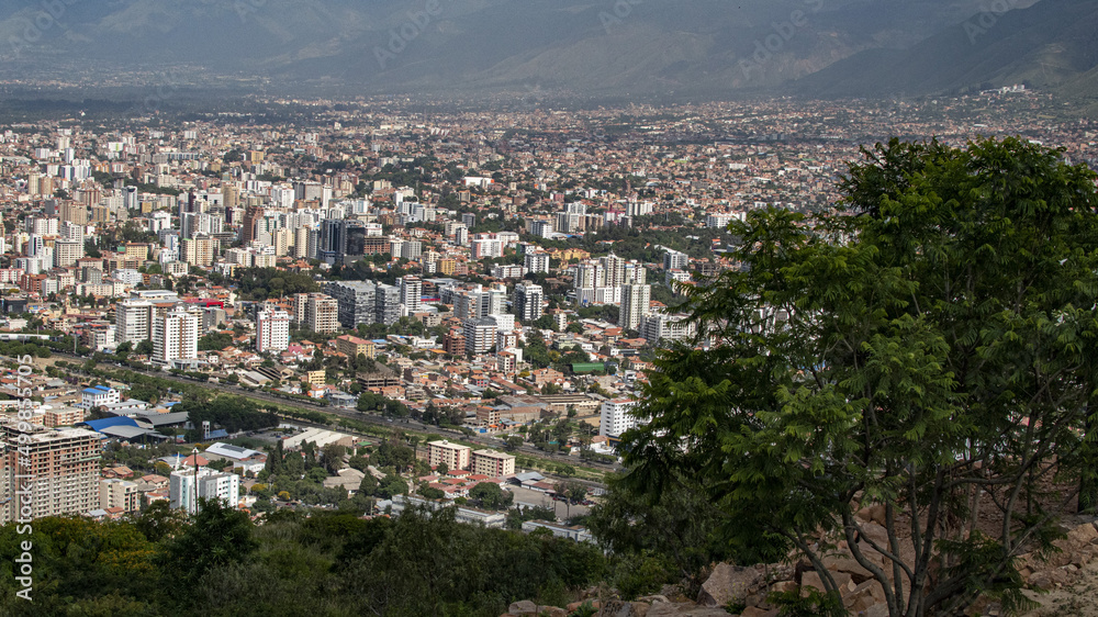 Mirador de la ciudad de Cochabamba