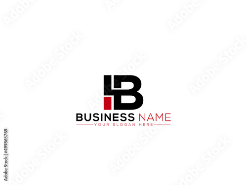 Letter IB Logo Icon, Colorful & creative Ib bi Logo Image Design