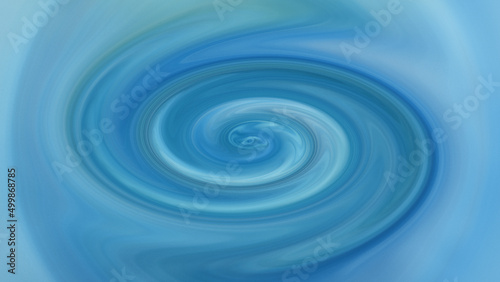 blue spiral waves abstract background