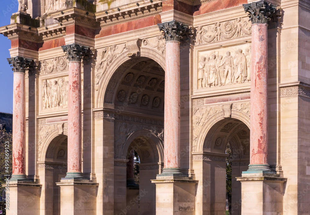 Obraz premium Arc de Triomphe du Carrousel