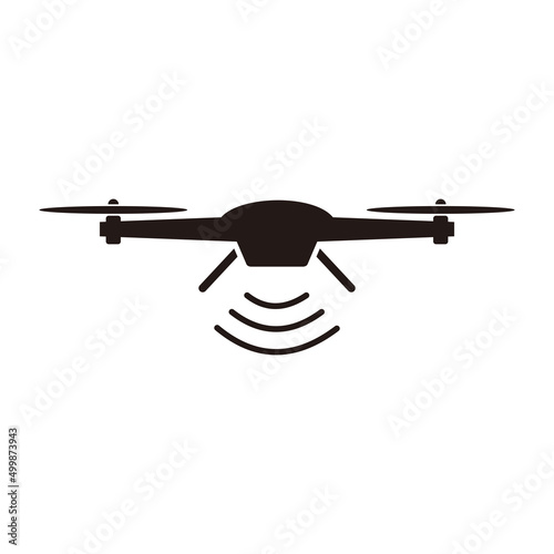 drone icon vector illustration sign