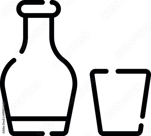 A jug is a cylindrical container