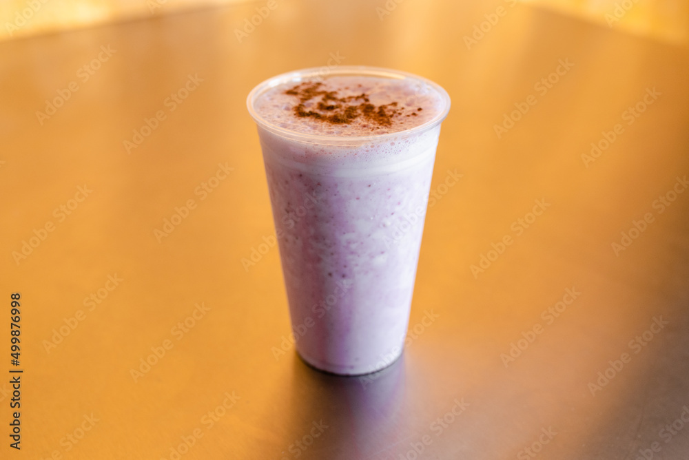 strawberry milk shake