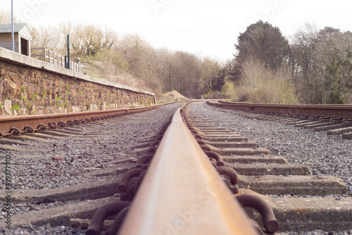 railway in the countryside
