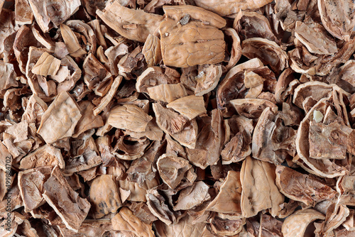 crushed walnut shells to be used as fertilizer for plants