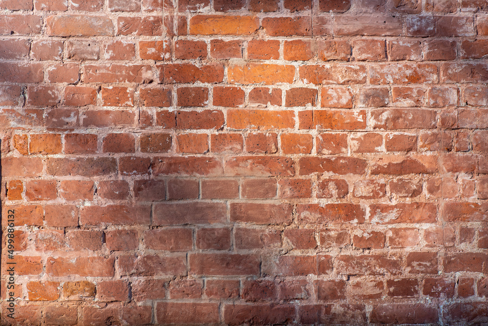 Obraz premium Background texture. Old brick wall.