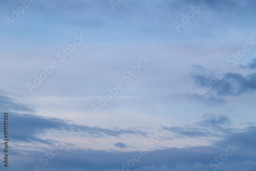 Fototapeta Naklejka Na Ścianę i Meble -  Blue sky cirrus clouds.