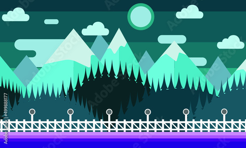 vector design wallpaper. Simple design. wallpaper. Poster.