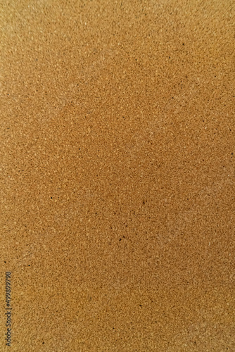 Cork bulletin board surface