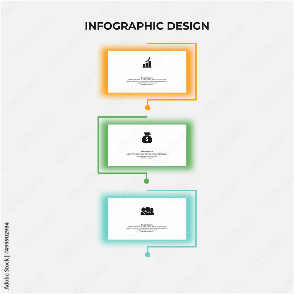 Steps business infographic template Steps business infographic template