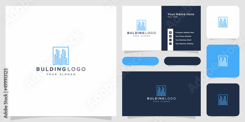 building logo business card template