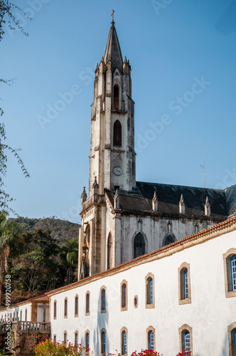 igreja do Santuário do Caraça no interior do Brasil 