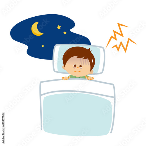 不眠症、寝付けない子供