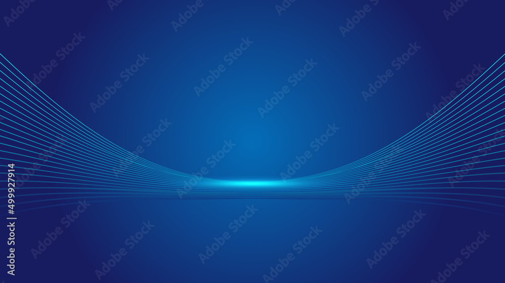 Blue curved lines abstract texture vector background Blue curved lines abstract texture vector background