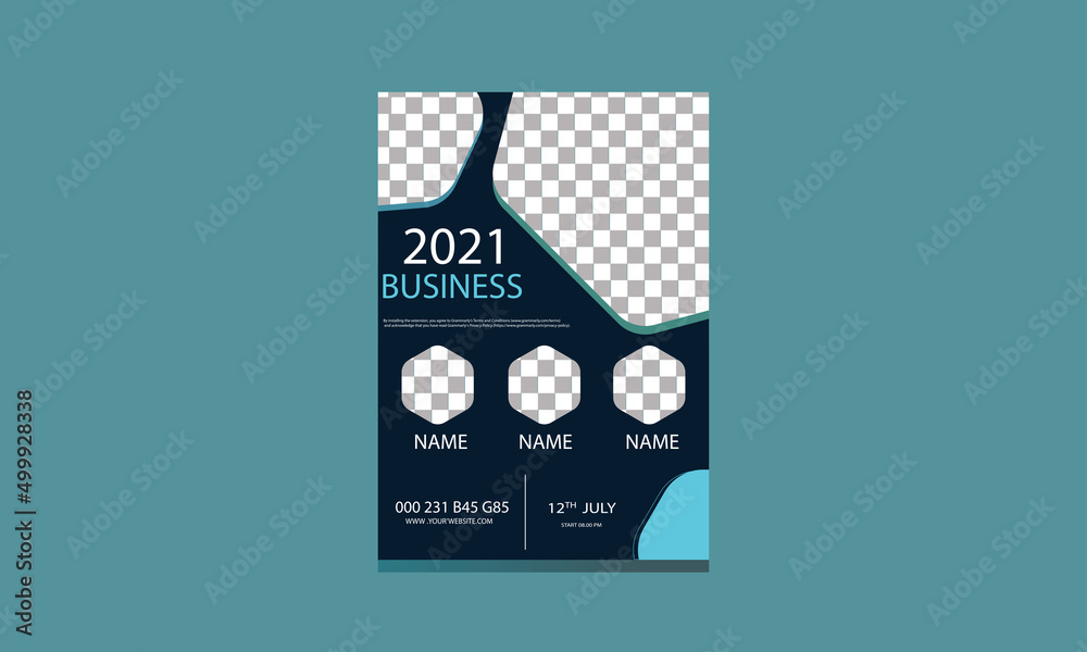 flyer design, high quality