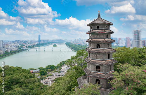 Panlong Mountain Park, Liuzhou City, Guangxi province, China photo