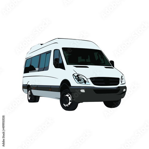 Illustration Vector Graphic of MPV  design