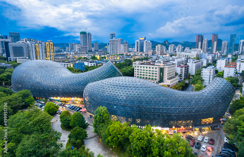 Urban environment of Liuzhou, Guangxi, China #499931706