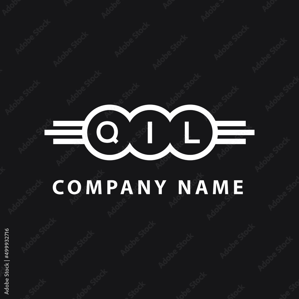 QIL letter logo design on black background. QIL creative initials letter logo concept. QIL letter design.
QIL letter logo design on black background. QIL creative initials letter logo concept. QIL letter design.