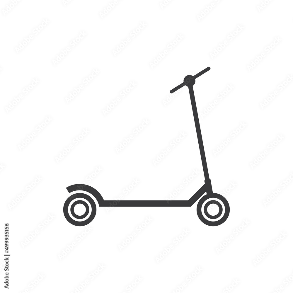 Scooter icon vector Scooter icon vector