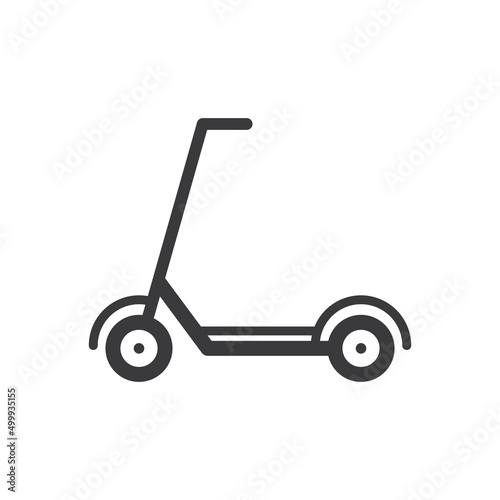 Scooter icon vector