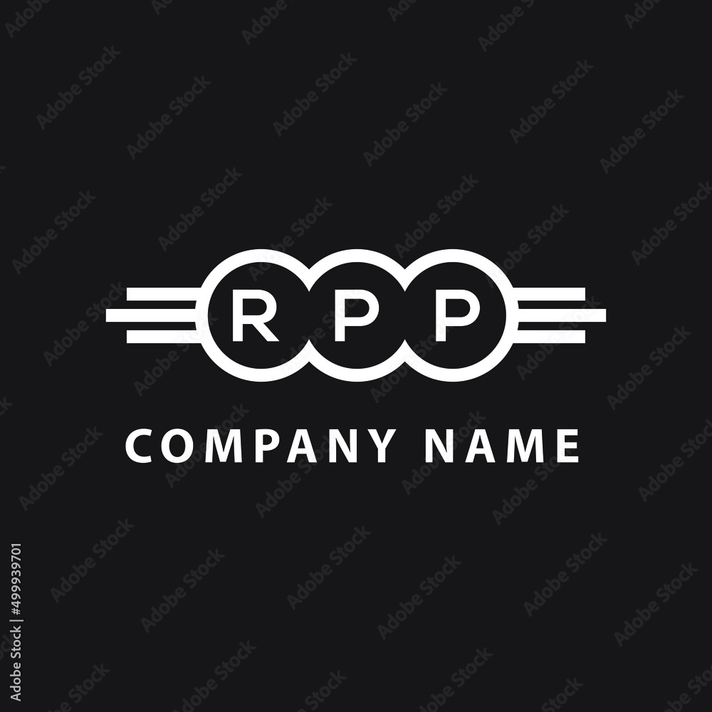 RPP letter logo design on black background. RPP creative initials letter logo concept. RPP letter design. RPP letter logo design on black background. RPP creative initials letter logo concept. RPP letter design.