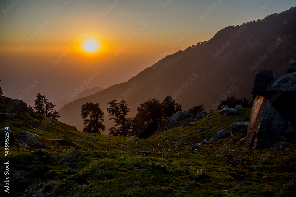 Camping at Triund in Dharamshala	
