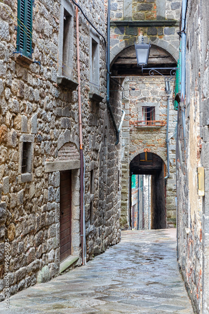 Backstreet with a alley