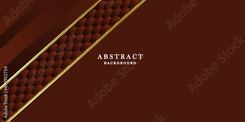 Red and gold background