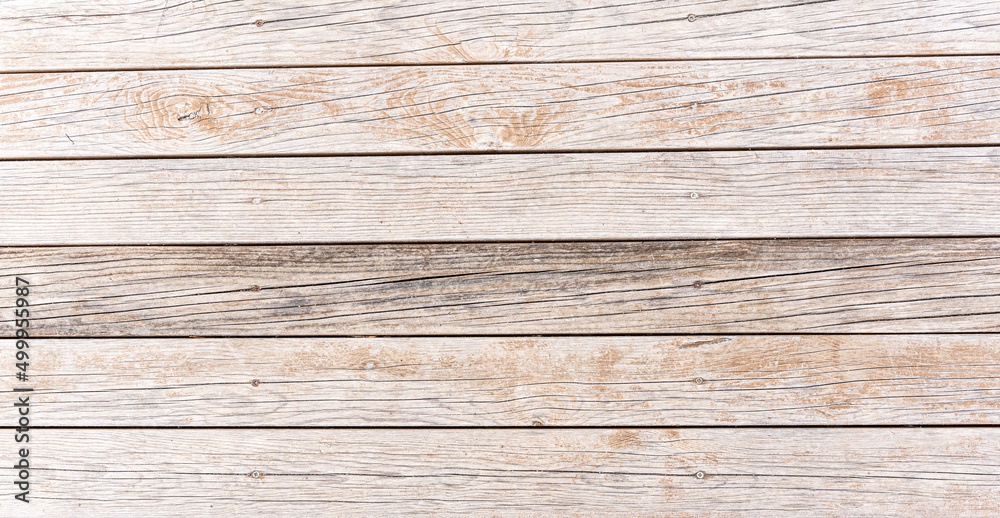 Fototapeta premium Texture seamless wooden board, background and wallpaper.