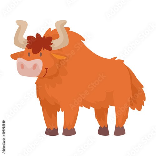yak cute animal kid