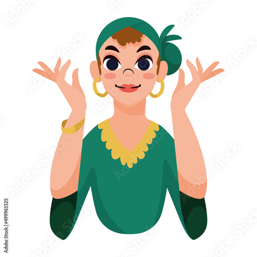 woman fortune teller