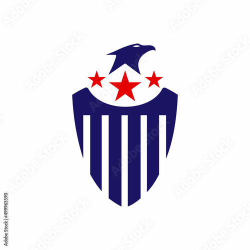 Eagle logo design symbol for your brand identity