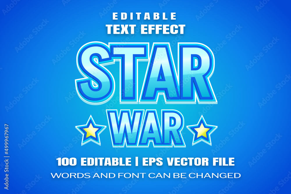 text effects Star War
