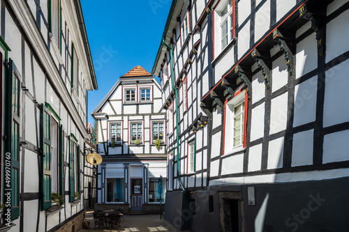 Fachwerkhäuser in der historischen Altstadt von Hattingen
 photo