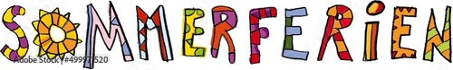 Kinderschrift Sommerferien