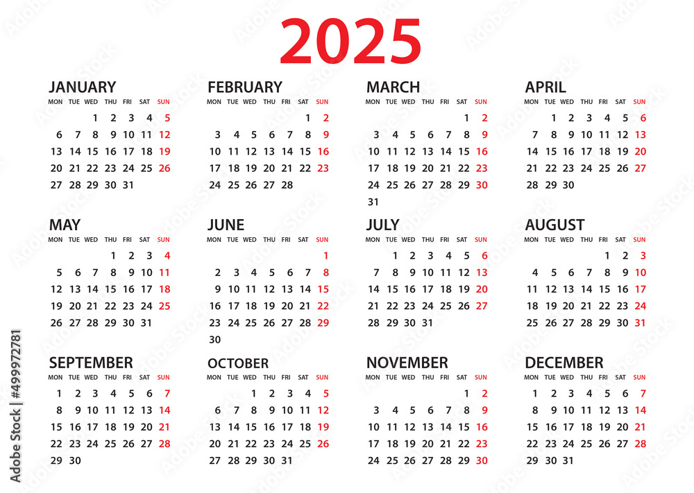 Календарь какой следующий год