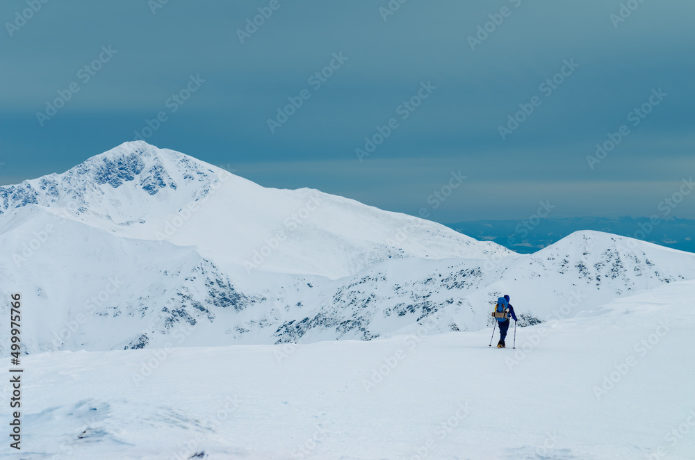 Winter mountaineering