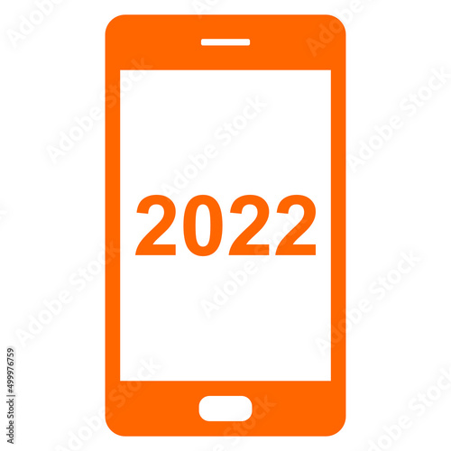 Jahr 2022 und Smartphone