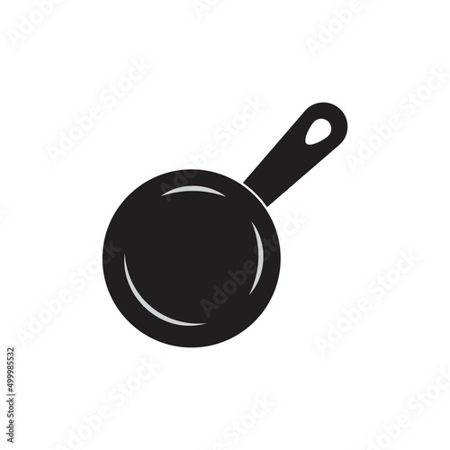 Pan cooking logo vector