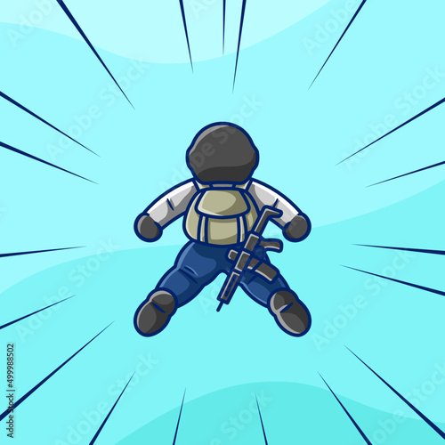 Start Fly Battlegrounds Illustration