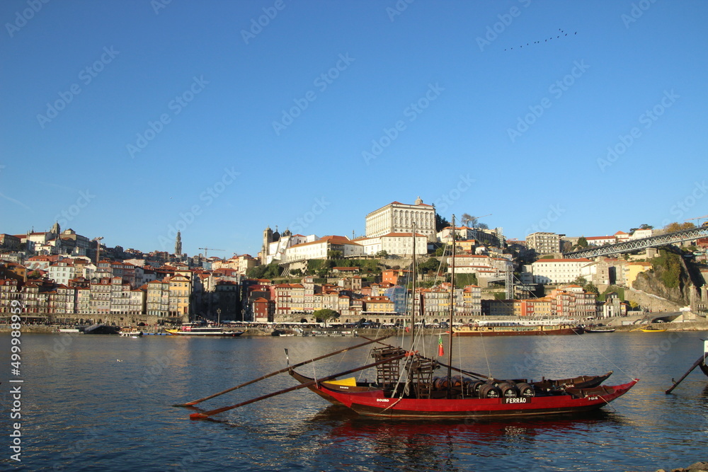 boat on the douro river