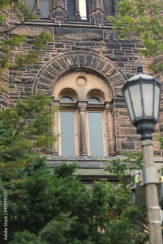 old street lamp in the city