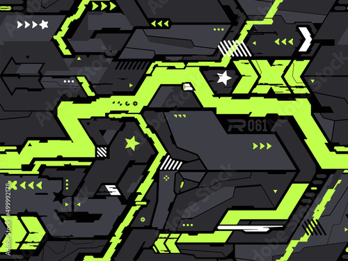 Graphic racing abstract background for car wrap and vinyl sticker