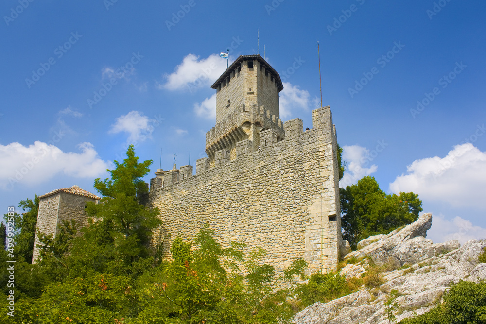 Cesta Tower is Second Tower in Old Town in San Marino