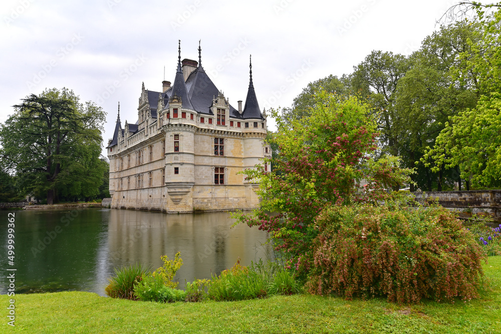 Frankreich - Azay-le-Rideau - Schloss Azay-le-Rideau